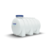 1500 Litre Polietilen Yatay Su Deposu - Beyaz - 1