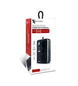 Ftr02 Siyah Akım Çocuk Korumalı Priz 2 Usb Type-C 3lü Grup 2 x USB - 1 x Type-C Girişli thumbnail 1