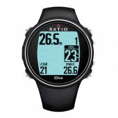 RATIO Dalış Bilgisayarı IDive Sport Easy, Siyah - 1