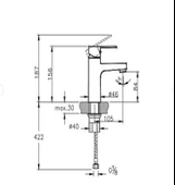 Artema Nora S Banyo Bataryası + Nora S Lavabo Bataryası + Doppo Siena Lux Tepe Duş Sistemi - 10