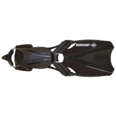 BEUCHAT Palet Açık AQUABIONIC EVO, Siyah, Çelik Yaylı Kayış İle - 1