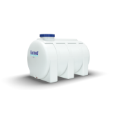 2 Ton Polietilen Yatay Su Deposu - Beyaz - 1
