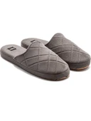 TWIGY TW BAKO GRİ ERKEK SESSİZ TABAN EV TERLİK 41/46 - 1