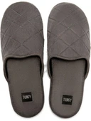 TWIGY TW BAKO GRİ ERKEK SESSİZ TABAN EV TERLİK 41/46 - 3