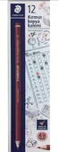 Staedtler Kırmızı Kopya Kalemi 12 Li (1 Paket 12 Adet) - 1