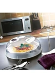 29 cm Mikrodalga Fırın Kapağı Şeffaf, Dayanıklı, Pratik Kullanım thumbnail 1