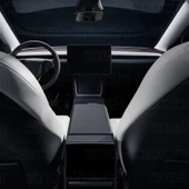 Tesla Model Y 2025 15,4 inc Navigasyon ve Arka Yolcu Ekran uyumlu Nano Koruyucu 2li Set - 5