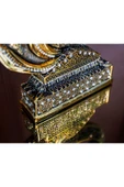 Gold Dekorasyon Lüks Hediyelik Aksesuar Biblo Dini Islami Dekoratif Obje Vav Allah Muhammed Süs thumbnail 7