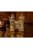 Allah Muhammed Kuran-ı Kerim Biblo Dekoratif Aksesuar Minyatür Obje Lüks Hediyelik Süs thumbnail 2