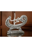 İSLAMİ DEKORATİF İKİLİ BİBLO SETİ VAV ALLAH MUHAMMED ESMAÜL HÜSNA LÜKS HEDİYE SÜS thumbnail 5