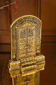 Lüks Hediyelik Dekoratif Obje Gold Dekor Gold Ev Ofis Dekorasyon Kabe Kapısı Ayetel Kürsi Biblo thumbnail 3