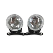CARUB Sis Lambası Yuvarlak 9cm 12V Beyaz EMARK BELGELİ - 1