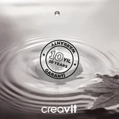 Turavit Plaza Beyaz Kanallı Asma Klozet PLZ1710, Nkp Yavaş Kapak, Creavit Terra Gömme Rezervuar Set - 8