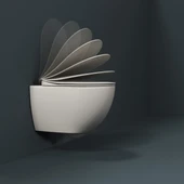 Creavit Free Beyaz Kanallı Asma Klozet FE320, Creavit Free Duck Duroplast Yavaş Kapak thumbnail 7