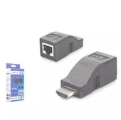 Hadron Hdx1359  30M 4K - 2K - Full HD 1080p  Hdmi Extender Siyah - 2