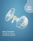 Babyjem Yeni Nesil Ultra Vakumlu Giyilebilir Göğüs Pompası - 6