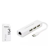 Hadron Hdx7007 Type-C Hub Combo 3-Usb + Lan Beyaz thumbnail 2