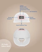 Babyjem Yeni Nesil Ultra Vakumlu Giyilebilir Göğüs Pompası - 3