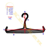 KRAKEN Askı BC SH3, Plastik Kalın Tip - 3