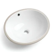 Turavit Hilton Oval Tezgah Altı Lavabo 37x47 cm 5017 thumbnail 4