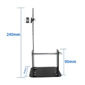 Havya Sehpası - Havya Standı Metal Lehim Makara ve Kalem Havya Tutuculu 110x110 mm (süngersiz) thumbnail 2