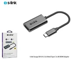 S-link Swapp SW-U512 4K@30Hz Gri Metal Type-C to 4K HDMI Adaptör thumbnail 2
