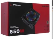 Rampage RGB-650 650W 80 Plus Bronze Aktif PFC 12cm RGB Fanlı Power Supply thumbnail 2