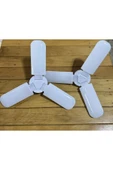 2 Adet 40W Üç Kanat LED Ampul  E27 Duy, Beyaz Işık, Enerji Tasarruflu - 1