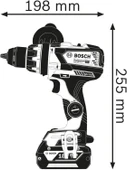 Bosch Professional GSR 18V-110 C Akülü Delme Vidalama Makinesi (Akü ve Şarj Cihazı Hariç) -  06019G0109 thumbnail 2