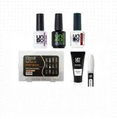 Fontenay Uno Poly Jel MilkShake 30G+Protez Tırnak Tips Üst Form Jel Tips +BaseCoat-TopCoat-Primer thumbnail 1