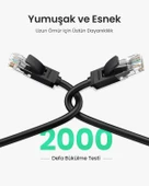 UGREEN CAT6 Ethernet Kablosu, 5 Metre, Siyah, 20162 - 3