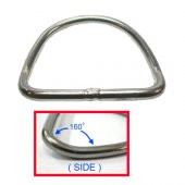 KRAKEN D-RING Açılı SD2 Paslanmaz Çelik 5mmx50mm - 1