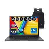 Vivobook 16X K3605VC-RP461 Intel Core I5 13420H 24GB 512GB SSD RTX3050 Windows 11 Pro 16" 144Hz Wuxga Taşınabilir Bilgisayar +Snertechçanta thumbnail 1