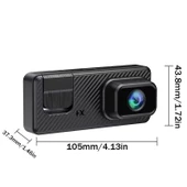 3 Kanallı 1080P Full HD WiFi Destekli Araç Kamerası - Gece Görüşlü, Park Monitörlü, Geniş Açı - 2