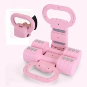 Ayarlanabilir Ağırlıklı Dambıl ve Kettlebell Seti 5,5 Kg Fitness Egzersiz Ağırlık Antrenmanı - 8