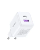 UGREEN 30W GaN Hızlı Şarj Cihazı 2 Portlu, 1xUSB-A, 1xUSB-C, Beyaz, 65015 - 4