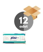 Pine Perine Ve Vücut Temizleme Havlusu Alkolsüz 50'li 12 Adet - 1