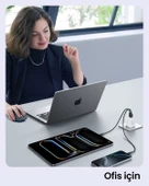 UGREEN 30W GaN Hızlı Şarj Cihazı 2 Portlu, 1xUSB-A, 1xUSB-C, Beyaz, 65015 - 11