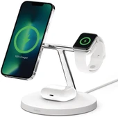 Belkin Şarj İstasyonu 3-tr-1 blanc Outlet - 1
