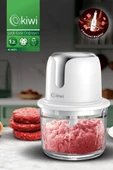 Kiwi KC-8221 Kablosuz Şarjlı Gıda Doğrayıcı 1.2 L Gümüş - 1