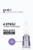 Flormar 4'ü 1 Arada Bakım Yapan Tırnak Koruyucu Cila - 4 in 1 Complete Base Coat - 000 - 8682536059299 thumbnail 3
