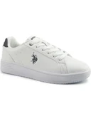 U.S. Polo 102023060 Cost 5PR Beyaz Kadın Sneaker - 1