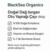 BlackSea Organics  Doğal Dağ Isırgan Otu Yaprağı Çayı (50 g) thumbnail 4