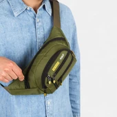 Lederax Altı Bölmeli Omuz Çantası Ve Bel Çantası NWP561 thumbnail 1