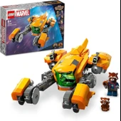LEGO Marvel Bebek Rocket’in Gemisi 76254-8 Yaş ve Üzeri Çocuklar için Galaksinin Koruyucuları Rakun’un Uzay Gemisini İçe thumbnail 1