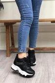 Flet 209 Siyah-Beyaz Kadın Spor Sneaker thumbnail 5