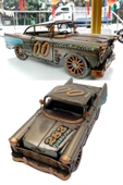 Vintage Koleksiyon Eskitme Chevrolet Belair Nostaljik Metal Araba 31 cm - 12