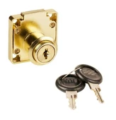 Çekmece Dolap Kapak Kiliti Altın Sarı Kaplamalı thumbnail 1