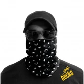 Geometrik Desen Maske 4 Mevsim Motosiklet ve Outdoor Bandana - Balaklava DN0378 - 2