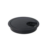 Mat Siyah Boyalı Zamak Kablo Kapağı 60 Mm thumbnail 1